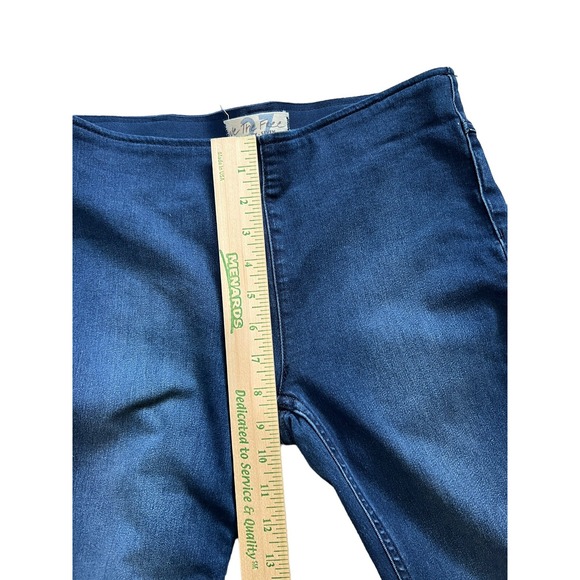 We The Free Free People Jeggings Womens 27 Blue Stretch Pull Ons Pants Pockets - Picture 7 of 7